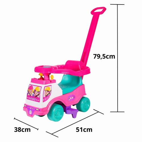 Totoka Triciclo Infantil Motoca Andador Menino Menina Bebê - R$ 97,53