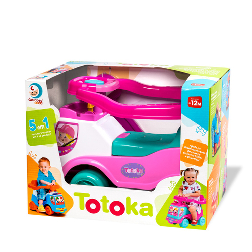 Motoca Infantil Bebe Carrinho Totokinha Plus Azul Cardoso no Shoptime