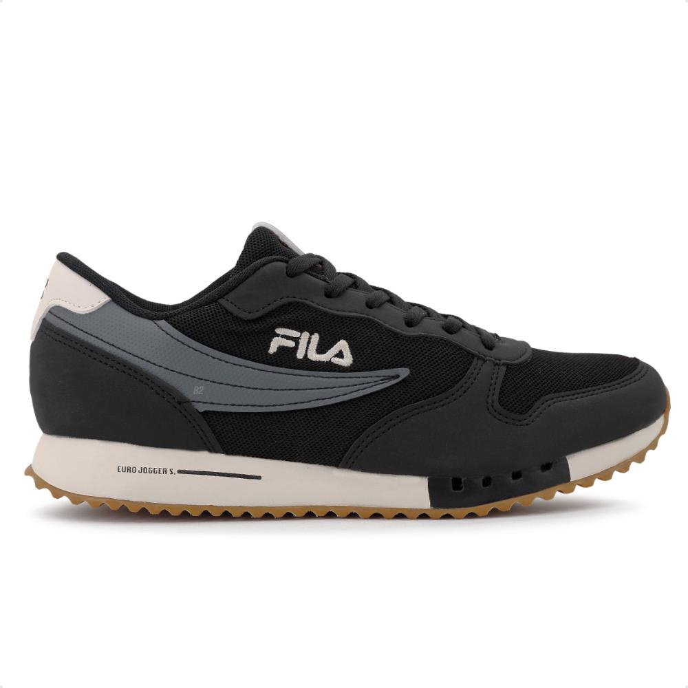 Tênis fila euro jogger shop sport cinza
