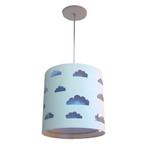 Luminária infantil nuvens