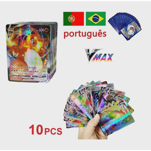 Pacotinho com 5 cartas Pokemon vmax e vstar sortida em Promoção na  Americanas