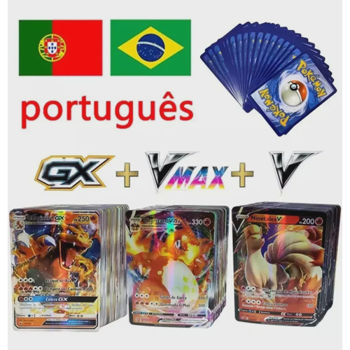 5 cartas Pokemon V - Sem duplicatas - Pacote Pokemon ultra raro