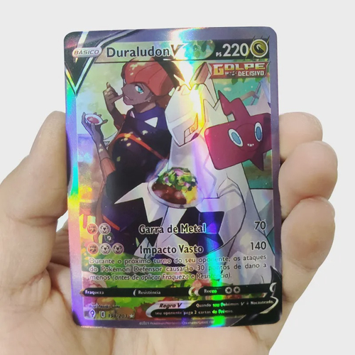 Kit 10 Cartas Pokemon Vmax E V Brilhantes Raras Sem Repetir