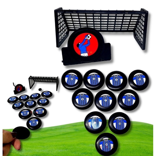 Jogo De Futebol De Botão Com 2 Times Cada - Mini Toys - Botão para