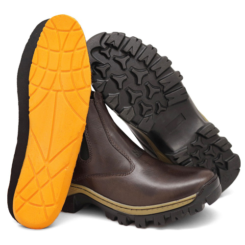 Coturno Bota Caterpillar AM004 Preto - Feathers Boots