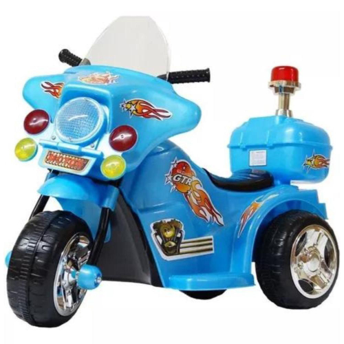 Mini Moto Infantil Azul com Pedal - CALESITA-948