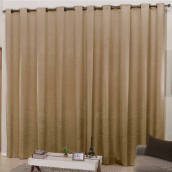 Cortina 6m x 2,70m Cetim Amassadinho - Avelã é boa?