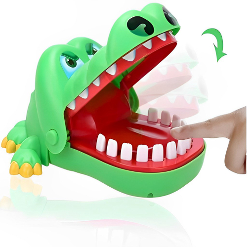 Jogo Infantil Brinquedo Dentista Jacaré Morde Dedo Desafio Crocodilo em  Promoção na Americanas