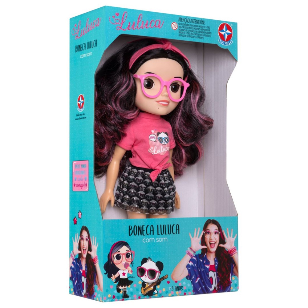 Boneca Luluca Com Som Canta E Fala 30Cm Estrela Brinquedos em Promoção na  Americanas