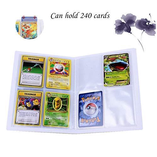 Fichário para guardar cartas-TEMA(Pikachu White)Pokemon-SEM folha em  Promoção na Americanas