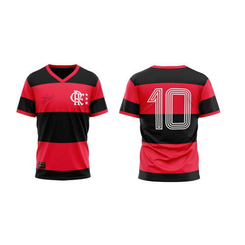 Camiseta Time Flamengo Zico Licenciada Libertadores 81 no Shoptime