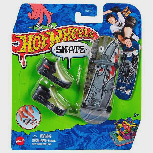 Skate De Dedo Hot Wheels  Homem De Ferro - Skate E Tênis