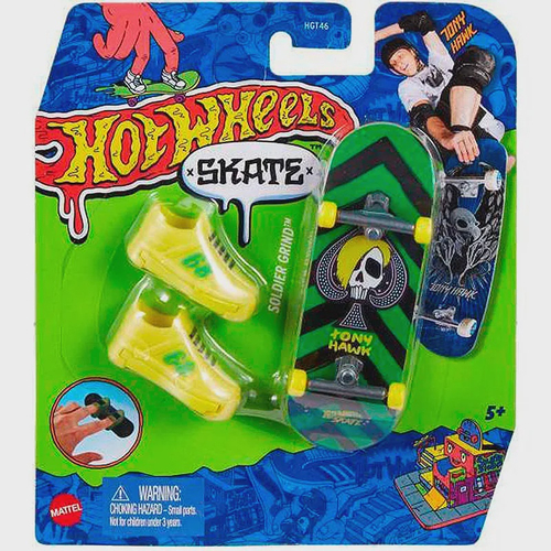 Skate de Dedo - Hot Wheels - Tony Hawk - Sortido - Mattel em