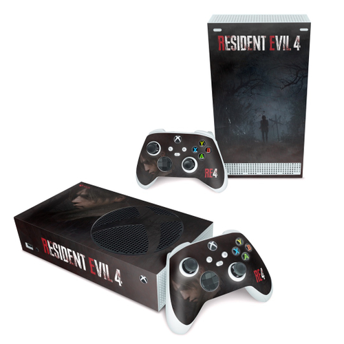 Skin xbox Series X Adesiva Resident Evil 4 Remake em Promoção na Americanas