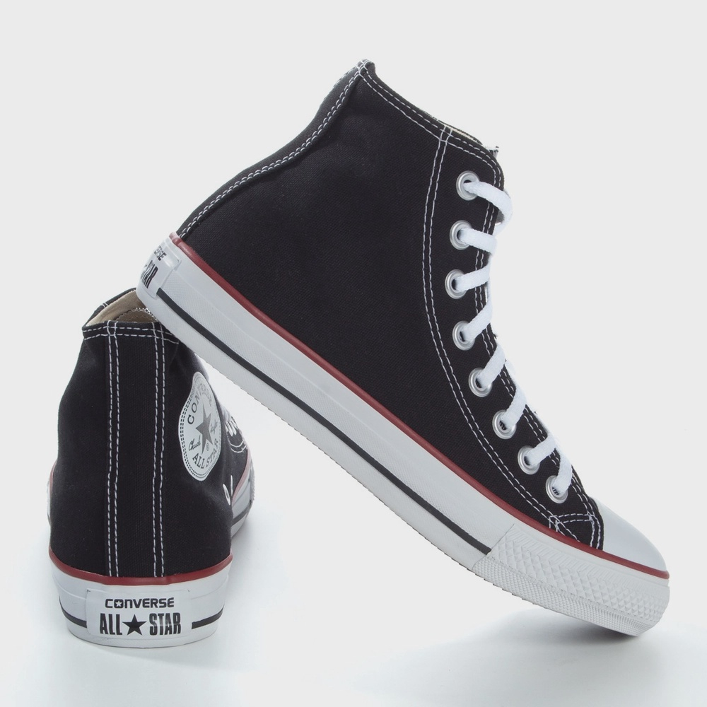 Converse All Star Plataforma Preto - Nacional - Com Garantia