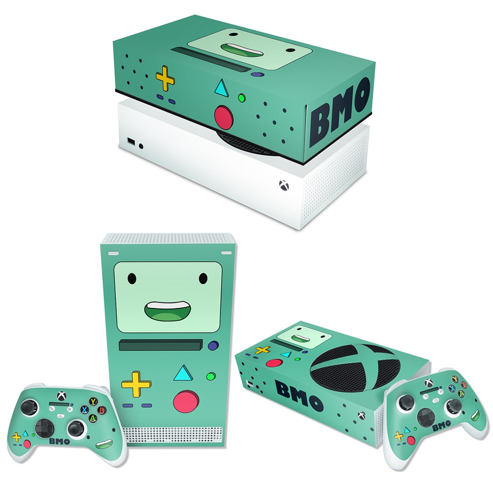 Adesivo Compatível Xbox Series X Skin - BMO Hora de Aventura - Pop