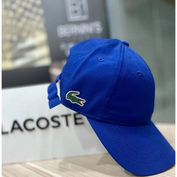 Boné Lacoste Sport Azul Logo lateral Menor preço em Boné Lacoste Sport Azul Logo lateral