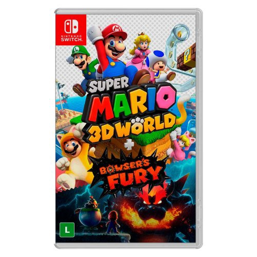 Jogo Nintendo Switch Super Mario 3D World + Bowser's Fury