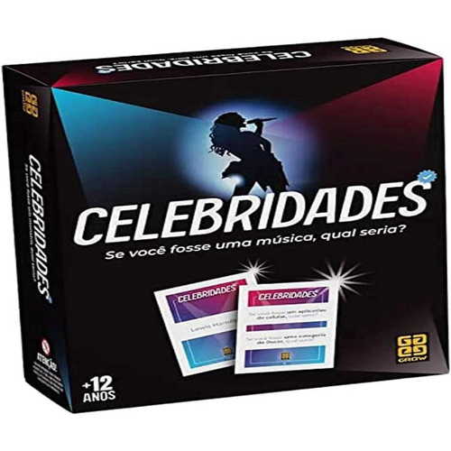 Brinquedos - Jogo Celebridades - Grow - Loja Virtual