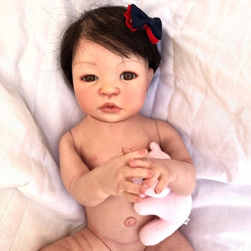 Bebe Reborn Japonês Menino Silicone Super Realista na Americanas Empresas