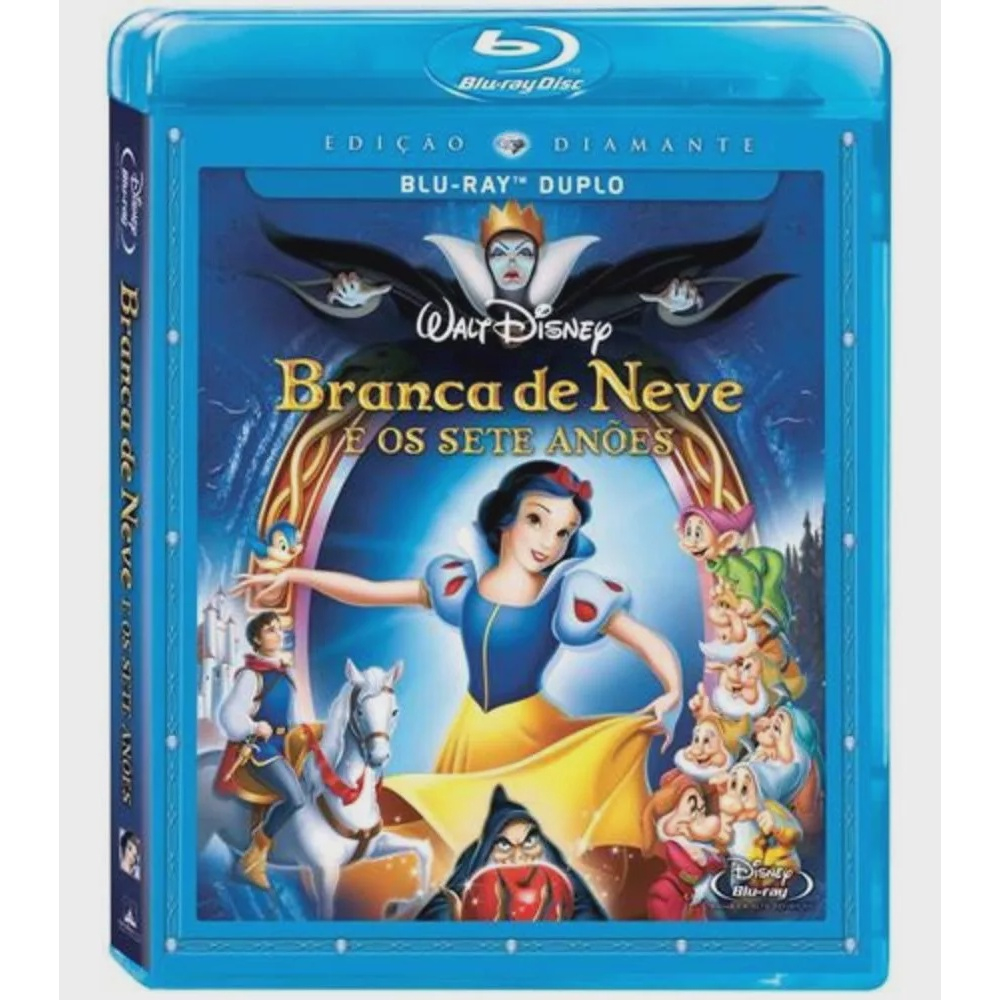 Blu-Ray Duplo - Branca de Neve e Os Sete Anões - Edição Diamante em  Promoção na Americanas