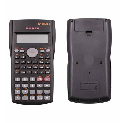 Calculadora Cientifica Caoyueo KK-82MS-D Com 240 Funçoes - Preto