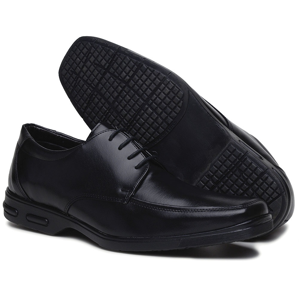 Sapato linha conforto masculino on sale