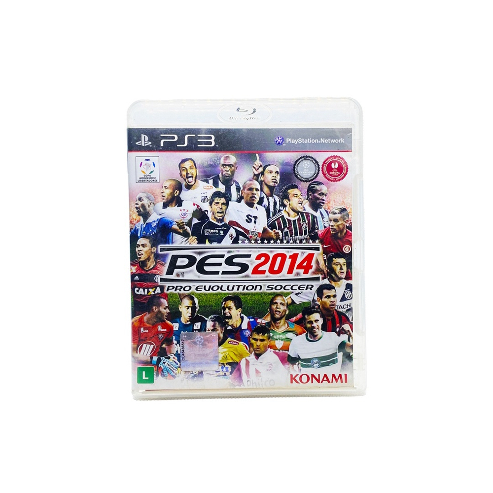 Jogo Ps3 Pro Evolution Soccer 2014