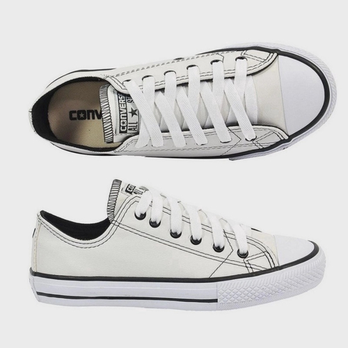 Tênis All Star Converse Couro Chuck Taylor Chocolate/bege Ct04480003 em  Promoção na Americanas