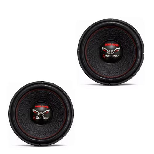 Par Alto Falante Magnum 6 Polegadas fusion 200w Rms Cada Woofer