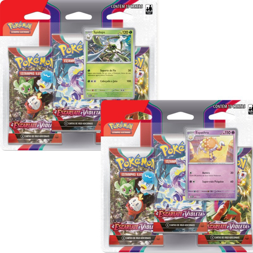 Kit 2 Triple Pack Coleção Pokémon Míticos Genesect e Meloetta em Promoção  na Americanas