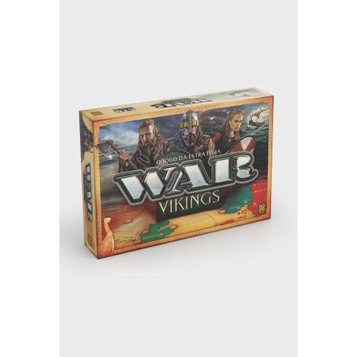 COMPREI O JOGO DE TABULEIRO WAR VIKINGS - LOJA GROW! 