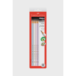 Lápis Grafite Faber-Castell Eco Pérola Color Nº2B com 4 Unidades