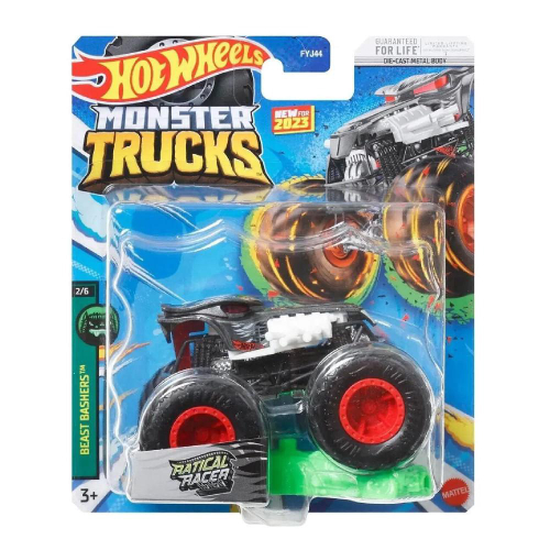 Hot Wheels Pista Downhill Race Go com Carrinhos de Brinquedos Monster Trucks  