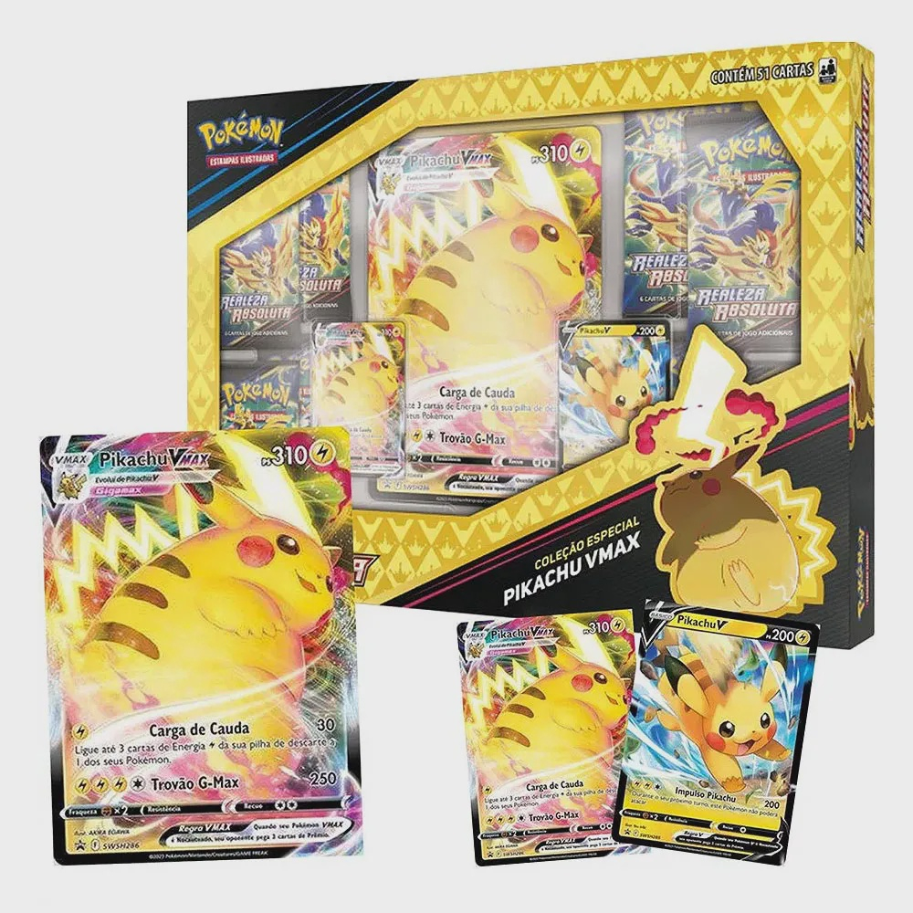 Jogo De Cartas Pokemon Celebrações Pikachu Vmax