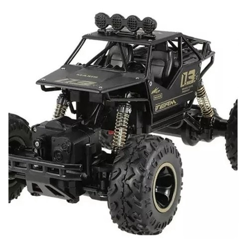 Carrinho Controle Remoto 4x4 Monster Presente Para Menino Cor Vermelho