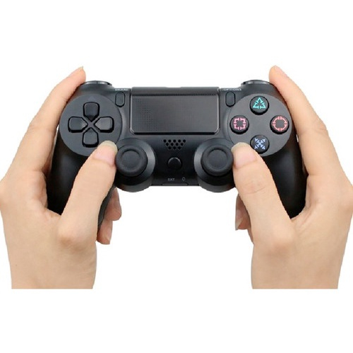 Controle Ps4 Joystick Sem Fio Wireless Recarregável Preto em