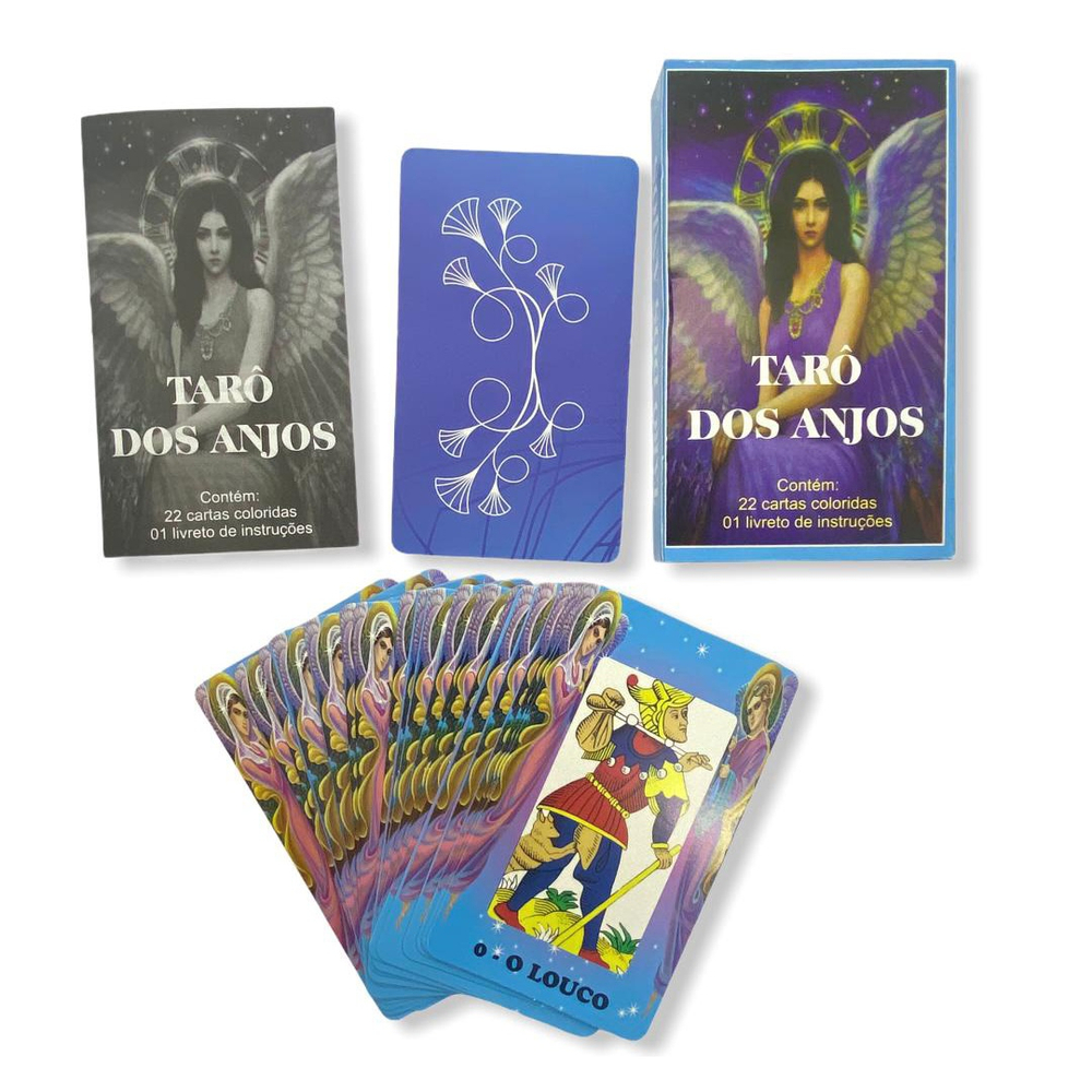 Kit 3 Baralhos O Tarot Negro Deck 22 Cartas Atacado Revenda :  : Brinquedos e Jogos