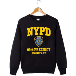 Moletom Gola Redonda Brooklyn Nine Nine 99 Police Escudo nypd Menor preço em Moletom Gola Redonda Brooklyn Nine Nine 99 Police Escudo nypd