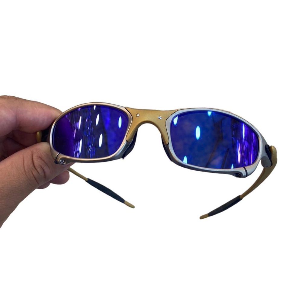 Juliet 24k lentes Icethug B.reto Kit azul