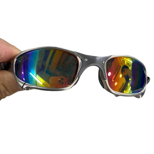 Óculos De Sol Double X X Metal Lentes Arco Íris Polarizado em Promoção na  Americanas