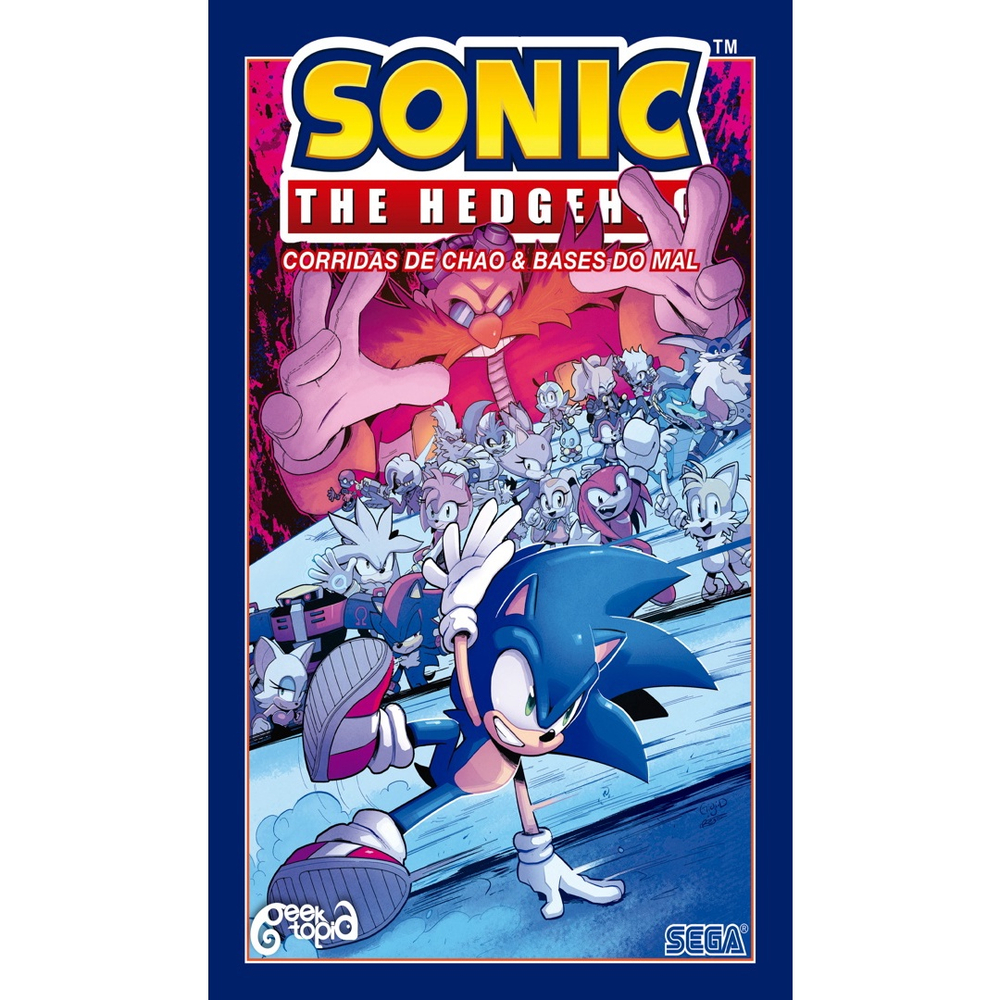 Livro - Sonic The Hedgehog – Vol. 9: Corridas de Chao & Bases do