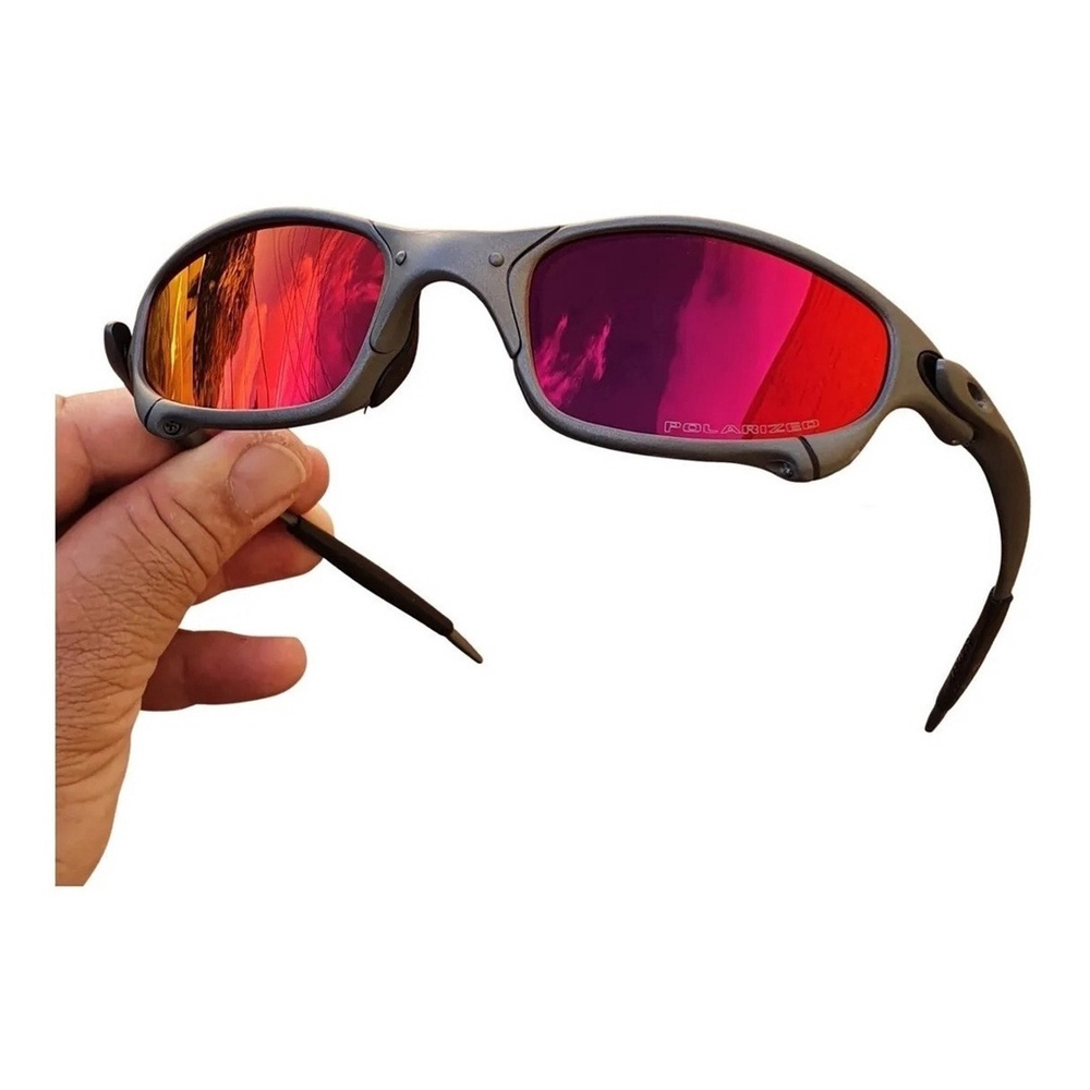 Óculos de Sol Oakley Penny X Metal Lente Ruby