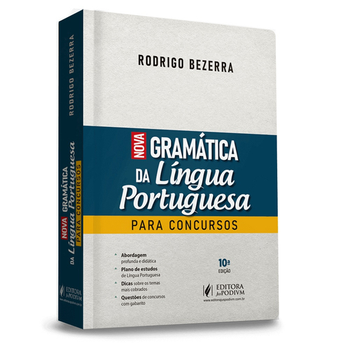 Nova Gramática Da Língua Portuguesa Para Concursos 2023 Submarino