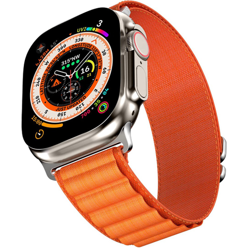 Pulseira Luxurypara Apple Watch 45mm 44mm 42mm 49mm (Rose Gold)