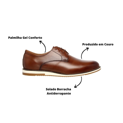 Sapato social masculino bico redondo deals