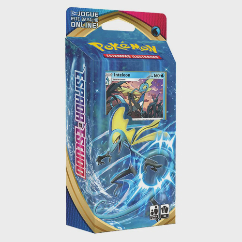 Blister Triplo Jogo Cartas Pokemon Inteleon Realeza Absoluta Copag