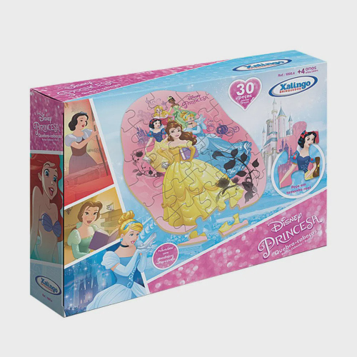 Quebra-cabeça Puzzle 100 peças Princesas