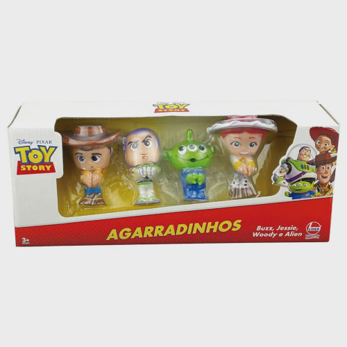 Kit Toy Story Encartelado - 4 Personagens no Shoptime