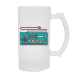 Caneca de chopp vidro Controle Vídeo Game Retro Verde